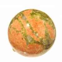 Unakite Sphere Carving