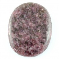 Purple Lepidolite Soapstone Carving