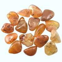 Carnelian Tumbled Stones [&#39;1&#39; Large]