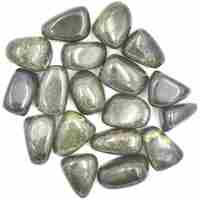 Green Snakeskin Jasper Tumbled Stones [Dark Large]