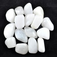 White Jade Tumbled Stones [Large]