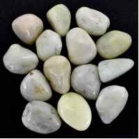 White Jade Tumbled Stones [Large]