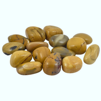 Yellow Mookaite Tumbled Stones [Large]