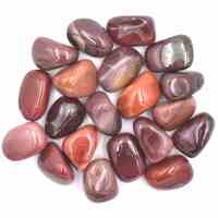 Red Mookaite Tumbled Stones [Large Type 1]