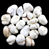 Magnesite Tumbled Stones [Medium]