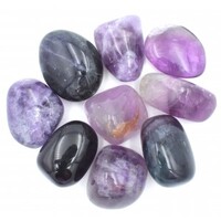 Purple Fluorite Tumbled Stones [Large]