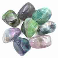 Rainbow Fluorite Tumbled Stones [Large]