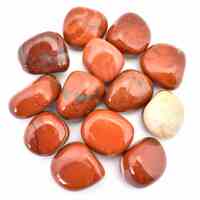 Red Jasper Tumbled Stones [&#39;2&#39; Large]