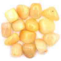 Yellow Aventurine Tumbled Stones [Medium]