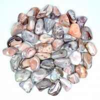 Pink Botswana Agate Tumbled Stones [Medium]