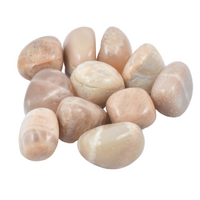 Cream Moonstone Tumbled Stones [Medium 150gm]