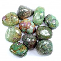 Ruby in Fuschite Tumbled Stones [Medium 150gm]