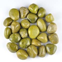 Green Opal Tumbled Stones [Medium]