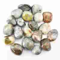 Grey Cat Eye Tumbled Stones [Natural - Medium]