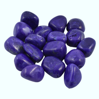 Purple Howlite Tumbled Stones [Medium]