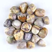 Purple Jasper Tumbled Stones [Medium]