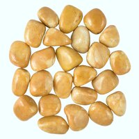 Yellow Jasper Tumbled Stones [Medium]