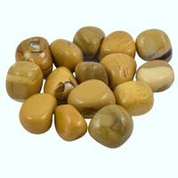 Yellow Mookaite Tumbled Stones [Medium]