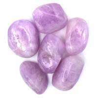 Kunzite Tumbled Stones [Medium 50gm 6pcs]