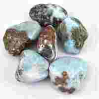 Larimar Tumbled Stones [&#39;B&#39; Medium 45gm]