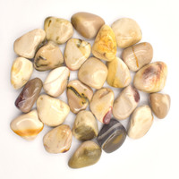 White Mookaite Tumbled Stones [Medium]