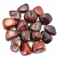 Red Mookaite Tumbled Stones [Medium]