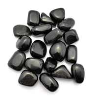 Silver Sheen Obsidian Tumbled Stones [Medium]