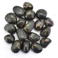 Red Snowflake Obsidian Tumbled Stones [Medium]