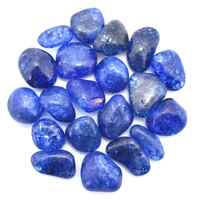Blue Clear Quartz Tumbled Stones [Medium]