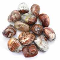 Red Crazy Lace Agate Tumbled Stones [Medium 150gm]