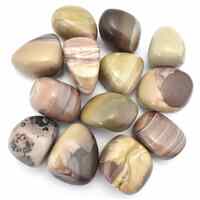 Ribbon Jasper Tumbled Stones [Medium]