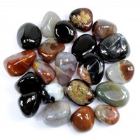 Sardonyx Tumbled Stones [Medium]