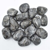 Larvikite Tumbled Stones [Medium]