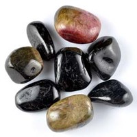 Mixed Tourmaline Tumbled Stones [Medium 100gm ]