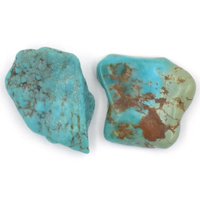 Tibetan Turquoise Tumbled Stones [40gm 2pcs]