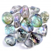 Sky Aura Tumbled Stones [Medium 150gm]