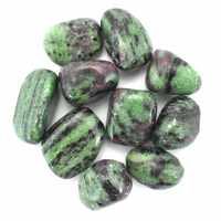 Ruby in Zoisite Tumbled Stones [Medium 150gm]