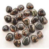 Red Snowflake Obsidian Tumbled Stones [Medium]