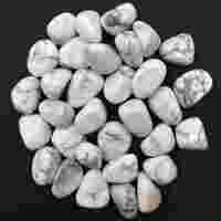 White Howlite Tumbled Stones [Small]