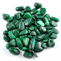 Malachite Tumbled Stones [Small 150gm]