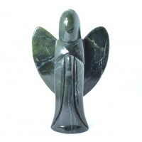 Nephrite Jade Angel Carving [Extra Large]