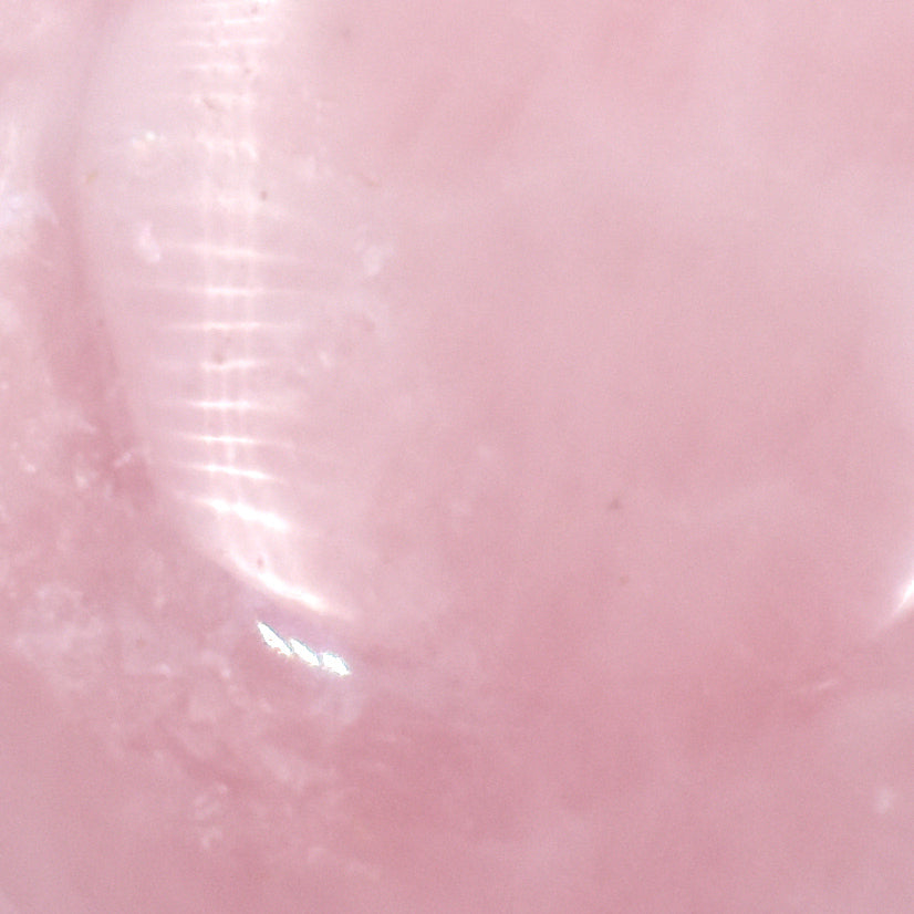 Rose Quartz Heart Carving [Medium]