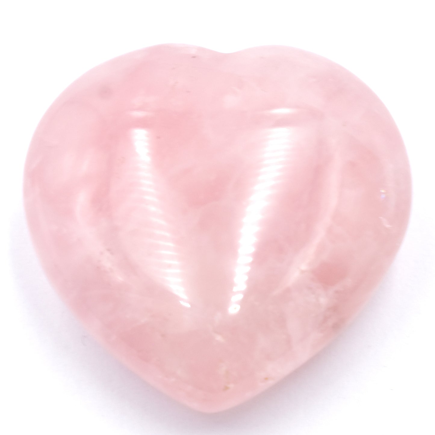 Rose Quartz Heart Carving [Small]