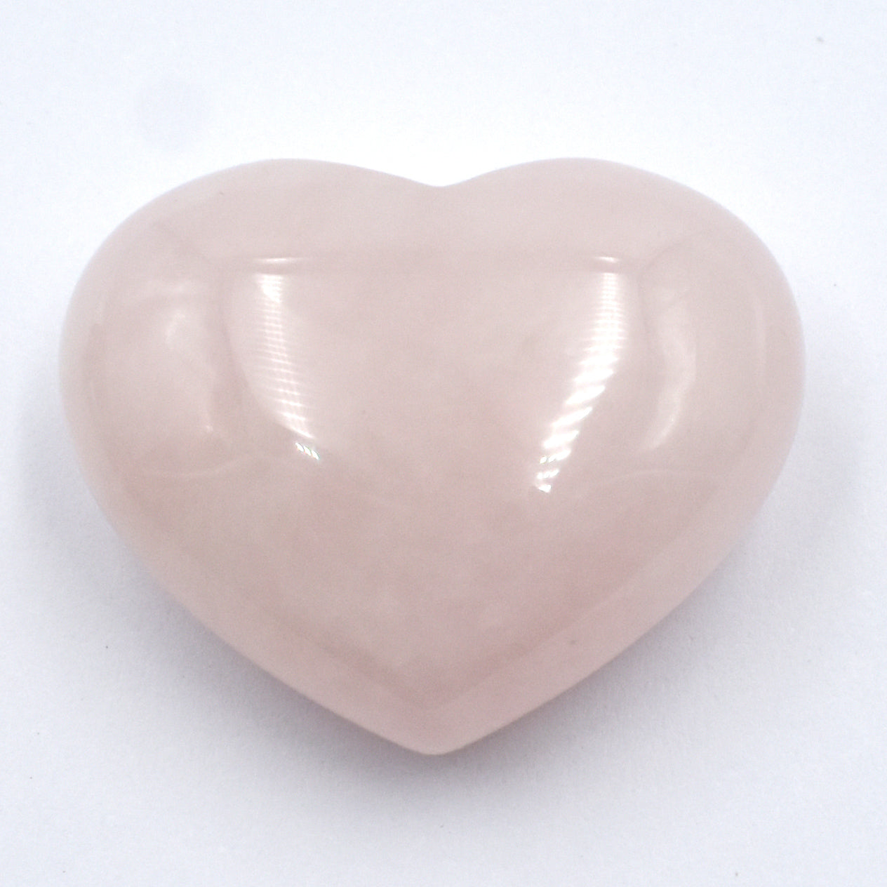 Rose Quartz Heart Carving [Small - 5pcs]
