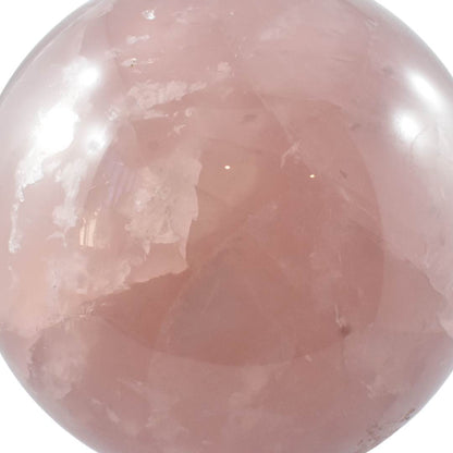 Rose Quartz Sphere Carving