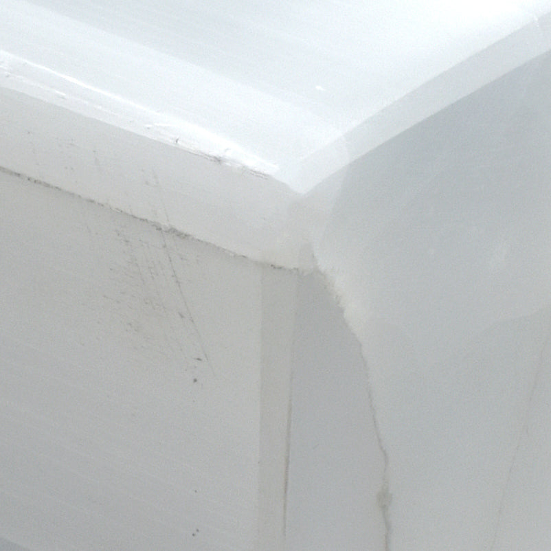 White Selenite Cube
