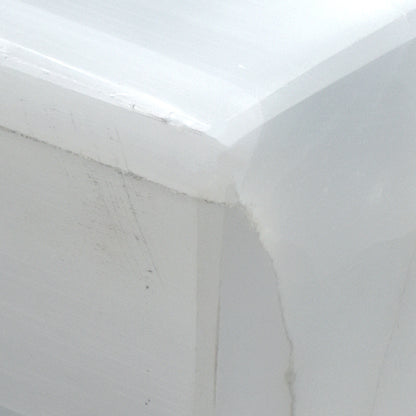 White Selenite Cube