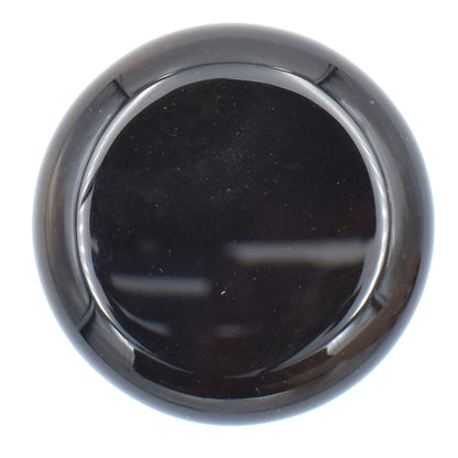 Dark Natural Agate Palm Stone