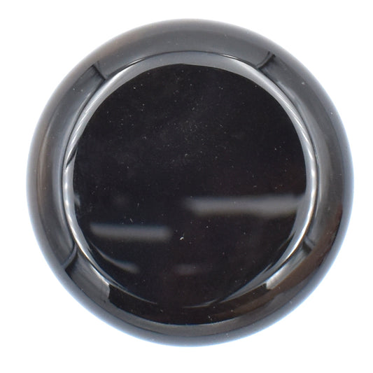 Dark Natural Agate Palm Stone