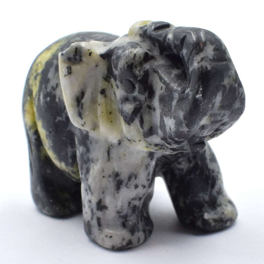 Snowflake Edidote Elephant Carving